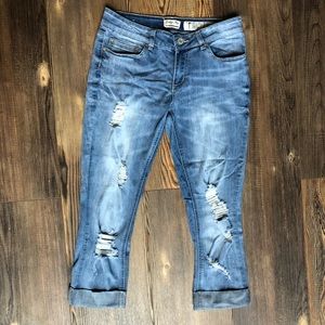 Indigo Rein Cropped Jeggings